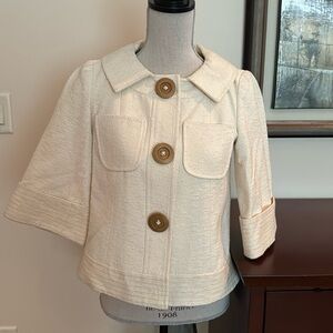 Nanette Lepore Tweed jacket size 2